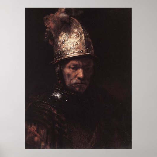 Man in een Golden Helmet-Poster Poster (Voorkant)