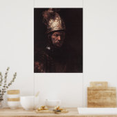 Man in een Golden Helmet-Poster Poster (Keuken)