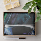 Man in een Top Hat Surrealisme en Pop Art Decoupag Tissuepapier (Geschenk)