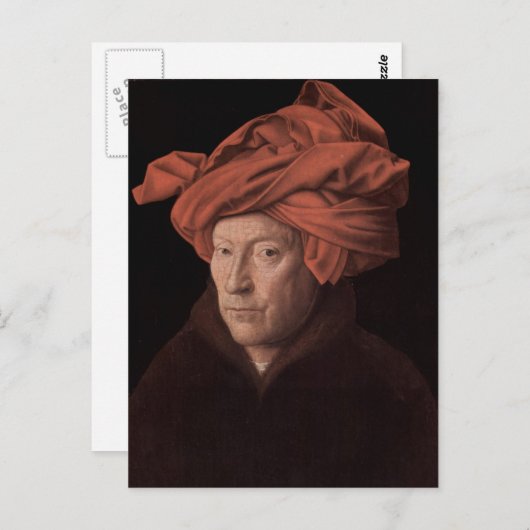 Man in een Turban Briefkaart (Voorkant / Achterkant)