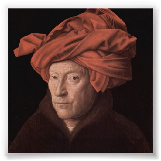 Man in een Turban Foto Afdruk (Voorkant)