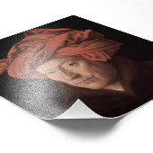 Man in een Turban Foto Afdruk (Hoek)