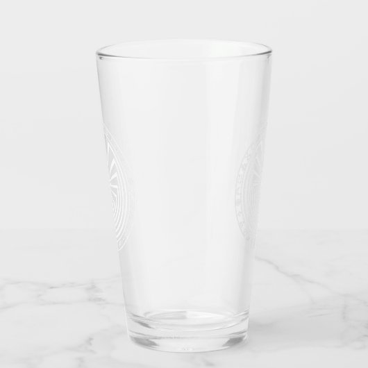 Man in het doolhof glas (Rechts)