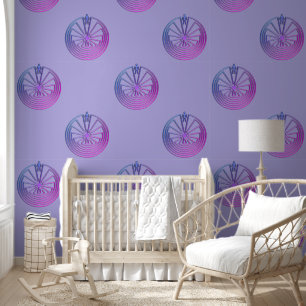 Man in het doolhof - Spirit Symbol 1a Behang