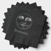  man in het maangezicht folie servetten (Insitu (Gestapeld))