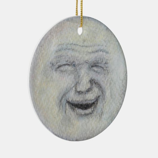 Man in het Mon Ceramic Ornament (Rechts)