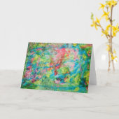 man in het pet kaart (Gele Bloem)