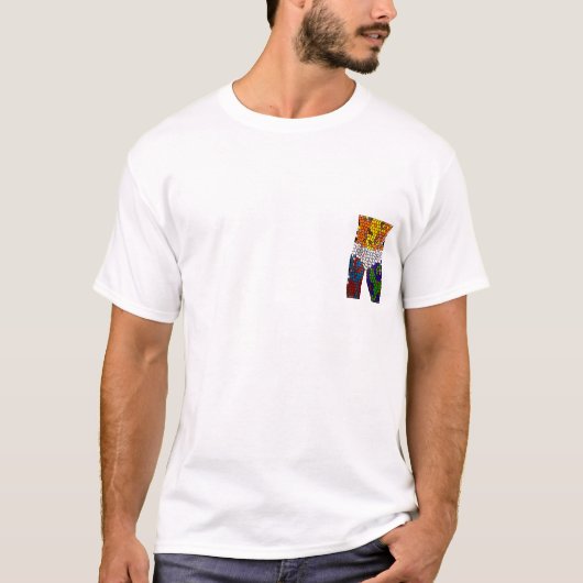 Man in ondergoed Shirt (Voorkant)