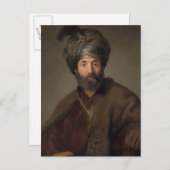 Man in Oriental Costume, c.1635 (olie op doek) Briefkaart (Voorkant / Achterkant)