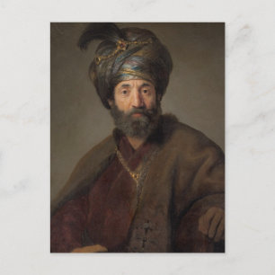 Man in Oriental Costume, c.1635 (olie op doek) Briefkaart