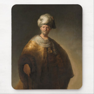 Man in Oriental Costume, door Rembrandt van Rijn Muismat