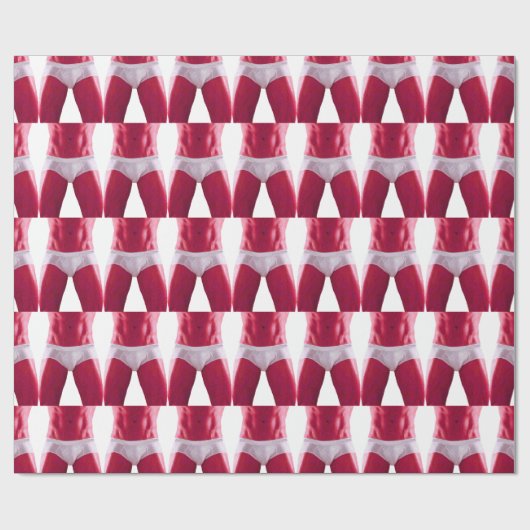 Man in papier voor onderkleding (Vlak)