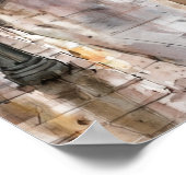 Man in Parijs Poster (Hoek)