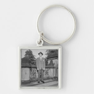 Man in Pet Sleutelhanger