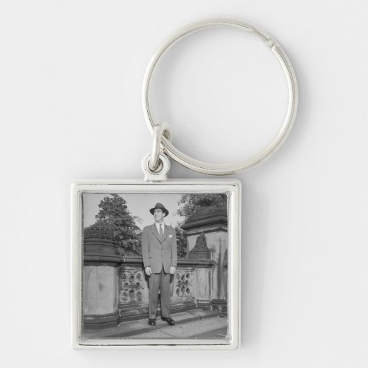 Man in Pet Sleutelhanger (Voorkant)