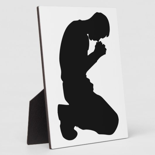 MAN IN PRAYER FOTOPLAAT (Zijkant)