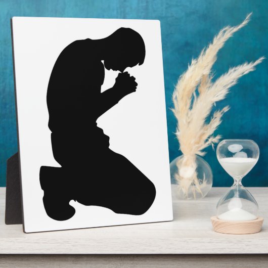 MAN IN PRAYER FOTOPLAAT (Zijkant)