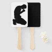 MAN IN PRAYER HANDWAAIER (Voorkant en achterkant)