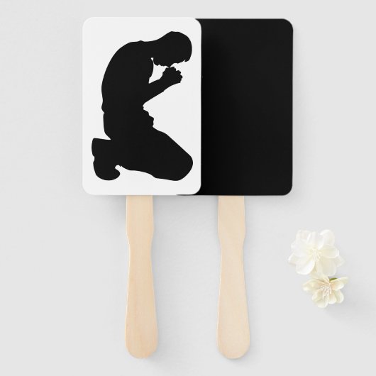 MAN IN PRAYER HANDWAAIER (Voorkant en achterkant)