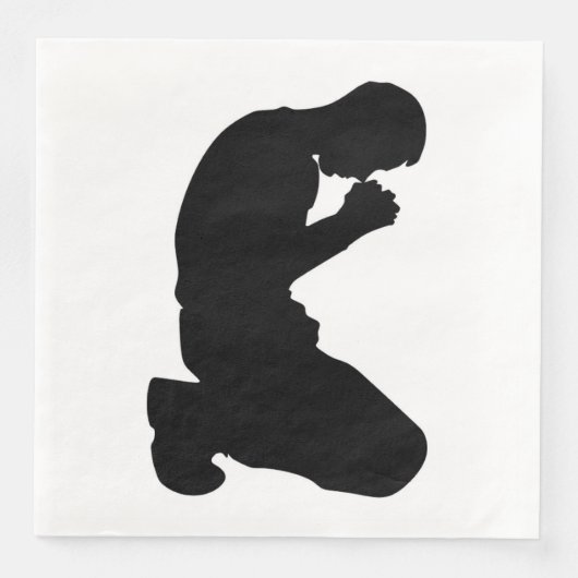 MAN IN PRAYER SERVET (Voorkant)