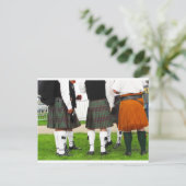 Man in Rokken Briefkaart (Staand voorkant)