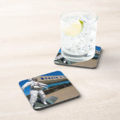 Man in ruimtescuptuur onderzetter (Rechterzijde)