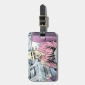 Man in Seat 61 gepersonaliseerd bagagelabel (Voorkant verticaal)