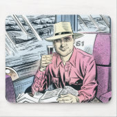 Man in Seat 61 mousemat Muismat (Voorkant)