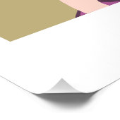 man in sportwagen met zonnebril perfect poster (Hoek)