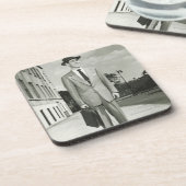 Man in Suit Drankjes Onderzetter (Linkerzijde)