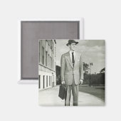 Man in Suit Magneet (Voorkant / Achterkant)