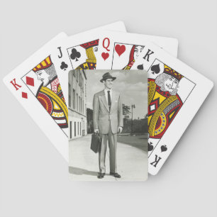 Man in Suit Pokerkaarten