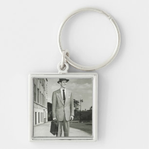 Man in Suit Sleutelhanger