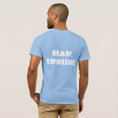 Man in T-shirt (Achterkant volledig)