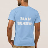 Man in T-shirt (Achterkant)