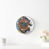 Man in the Moon wall clock Ronde Klok (Huis)