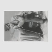  Man in toppapier voor hiaten Tissuepapier (Voorkant)