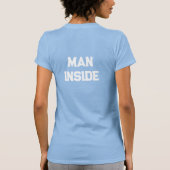 Man in vrouwent-shirt t-shirt (Achterkant)