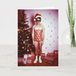 Man in Xmas Pants Kaart