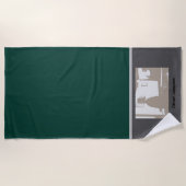 Man in Yoga pose Strandlaken (Voorkant)