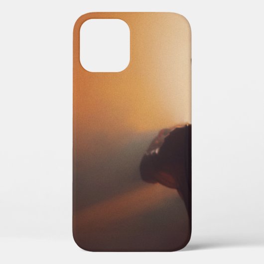 MAN IN ZWARTE JACKET MET ZWART PET Case-Mate iPhone CASE (Achterkant)