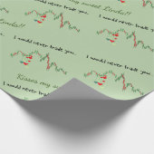 man inpakpapier, bewerkbare verjaardag cadeaupapier (Hoek)