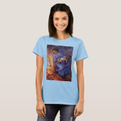 Man is in Zee door Vincent van Gogh T-shirt (Voorkant volledig)