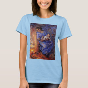 Man is in Zee door Vincent van Gogh T-shirt