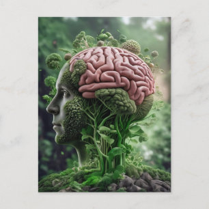 Man is Natuur - Humanity Environment Organic Briefkaart