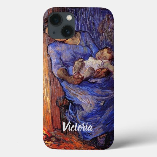 Man is op zee door Vincent van Gogh Case-Mate iPhone Case (Achterkant)