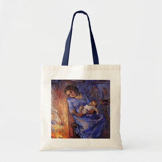 Man is op zee door Vincent van Gogh Tote Bag (Voorkant)