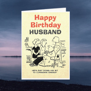 Man is slapen om energie te besparen kaart