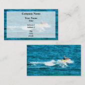 Man Jet Skiing Visitekaartje (Voorkant / Achterkant)