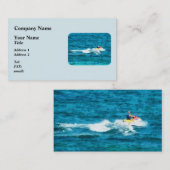 Man Jet Skiing Visitekaartje (Voorkant / Achterkant)
